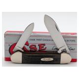 1994 Case XX Roman Numeral Green Bone Canoe Knife