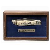 Ltd 1977 Case XX Moby Dick Scrimshaw Bone Folding