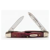 Ltd 1989 Case XX Centennial Red Bone Small Pen Kni