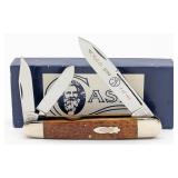 Ltd 1990 Case XX Classic WKCC Honey Bone Cigar Whi