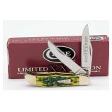 Ltd 2002 Case XX Lemon Lime Bone Pocket Hunter 621