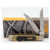 2013 Case XX Carhartt Olive Green Bone Wharncliffe