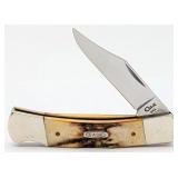 1993 Case XX Stag Small Caliber Lockback Knife 514