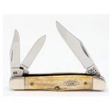 1995 Case XX MCMXCV Roman Numeral Second Cut Bone