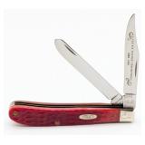 Ltd 1989 Case XX Centennial Red Bone Slimline Trap