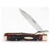 1973 Case XX Jigged Pretty Bone Cheetah 6111 1/2