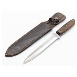 1940-65 Case XX Pig Sticker Double Edge Dagger w/