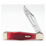 Ltd 1989 Case XX Gulf Coast Knife Club Red Bone Co