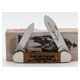 2025 Case XX John Wayne Antique Bone Canoe Knife 6