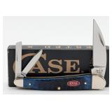 2025 Case XX Navy Blue Bone Seahorse Whittler 6355