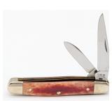 1980 Case XX Smooth Red Bone Small Jack Knife SR62