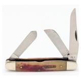 1981 Case XX Smooth Red Bone Medium Stockman SR634