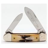 Ltd 1989 Case XX Centennial Stag Canoe Knife 52131