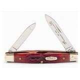 1989 Case XX Centennial Red Bone Canoe Knife R6213