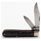 1940-64 Case XX Jigged Bone Bare Headed Jack Knife