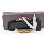 2003 Case XX Bone Stag Tiny Trapper 6.52154 w/ Tin