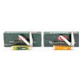 2007 & 09 Case XX Green Apple & Persimmon Orange W