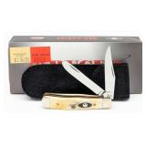 2005 Case XX RUGER Burnt Stag Tiny Trapper 52154 w