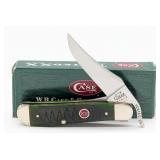 2002 Case XX Christmas Tree Jig Dark Green Bone Ru