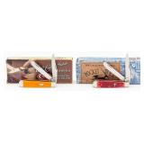 2006 & 10 Case XX Orange Blaze & Old Red Bone Tiny