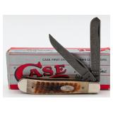 1989 Case XX Rogers Bone Damascus Mini Trapper 620
