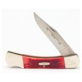 Ltd 1989 Case XX Centennial Red Bone Lockback Knif