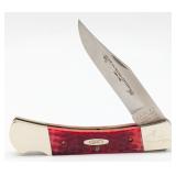 Ltd 1989 Case XX Centennial Red Bone Lockback Knif