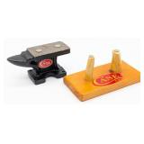 Case XX Mini Anvil & Stag Knife Display Stands