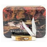2003 Case XX Amber Bone Pocket Hunter 62165 w/ Tin