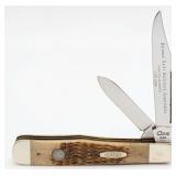 1994 Case XX NKCA Rogers Bone No Guard 2-Blade Che