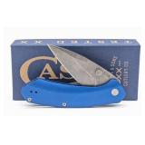 NIB 2023 Case XX Blue Anodized Aluminum Westline S