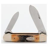 1987 Case XX Stag Canoe Knife 52131