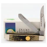 1990 Case XX Ducks Unlimited Amber Bone Mini Trapp