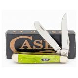 2023 Case XX Smooth Green Apple Bone Mini Trapper