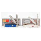 2020 & 22 Case XX White Synth & Blue G-10 Mini Tra