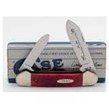 1989 Case XX Centennial Red Bone Canoe Knife R6213