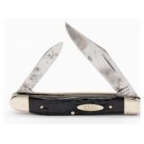 1977 Case XX Jigged Bone Pen Blade Medium Stockman