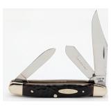 1973 Case XX Jigged Pretty Bone Medium Stockman 63