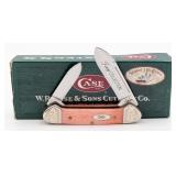 2006 Case XX Tiny Collection Scroll Bolster Salmon