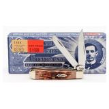 2009 Case XX Crandall Cutlery Co. Caramel Bone Tin