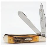Ltd 1989 Case XX Centennial Stag Dogleg Jack Knife