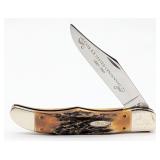 Ltd 1989 Case XX Centennial Stag Folding Hunter 51