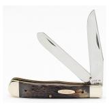 1984 Case XX Jigged Pretty Bone New Grind Trapper