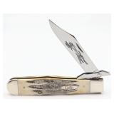 Ltd 2003 Case XX Bone Stag Cheetah 6.5111 1/2