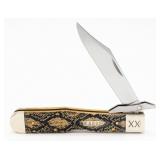 2020 Case XX Olive Green Bone Snake Skin Cheetah 6