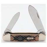 2003 Case XX Diamond Jigged Bone Canoe Knife 62131