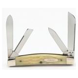 1984 Case XX Natural Bone Long Pull Congress Knife