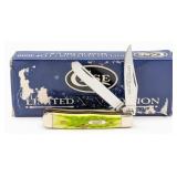 Ltd 2004 Case XX Key Lime Green Bone Tiny Trapper