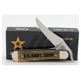 2024 Case XX US Army Olive Green Bone Russlock 619