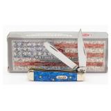 2016 Case XX Blue Sparkle Kirinite Tiny Trapper 10